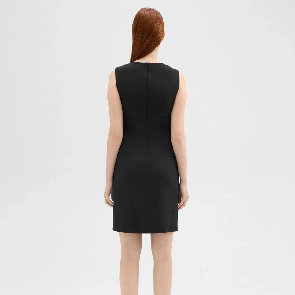 Theory Sleeveless Fitted Dress - 4 - Picture 2 of 4